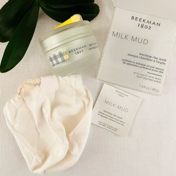 Beekman 1802 Milk Mud Warming Clay Mask 1.69 oz for Face - Picture 8 of 10